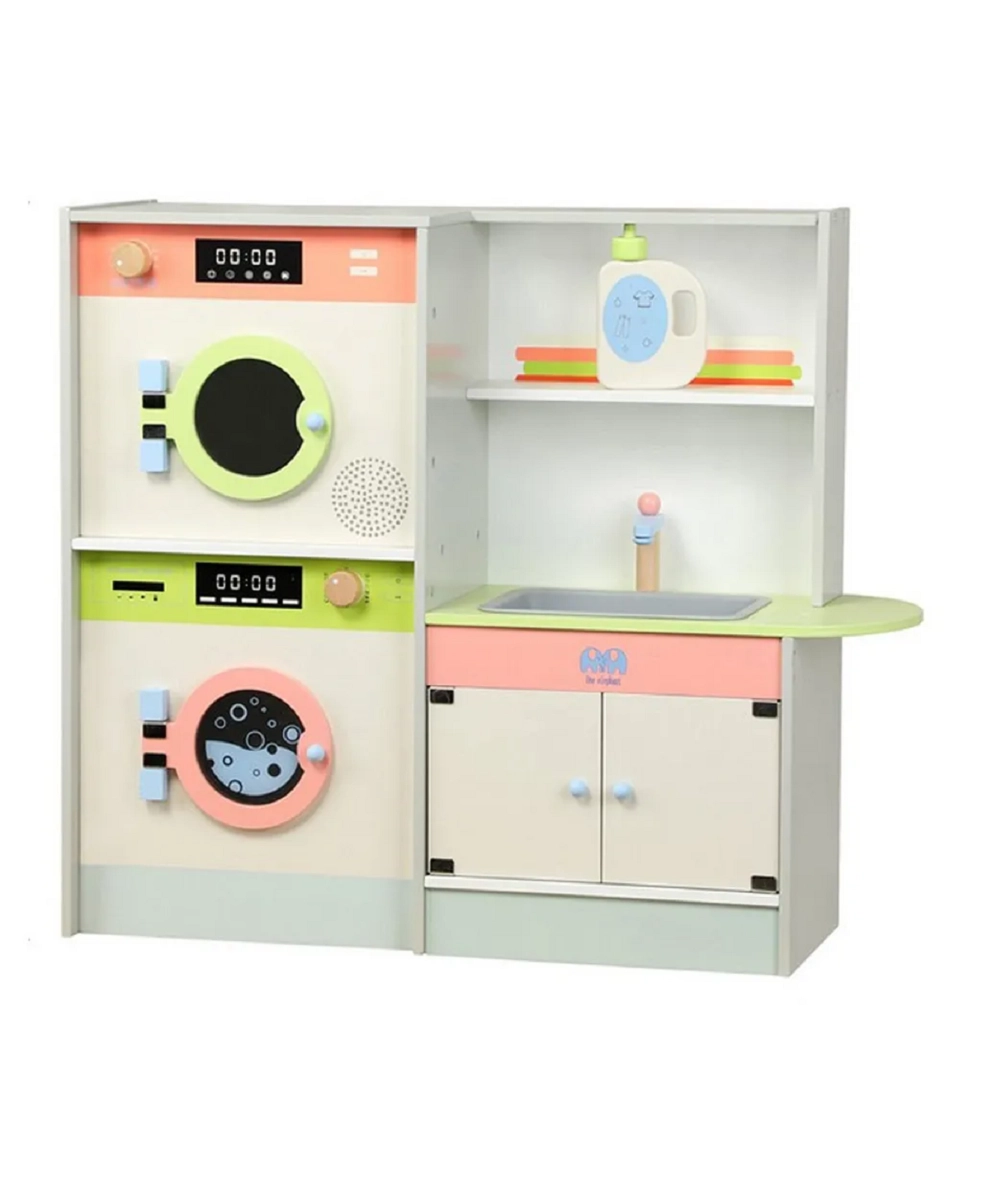 Gambol Kids Wooden Toy Laundry Play Set (GB-MSN 23006)