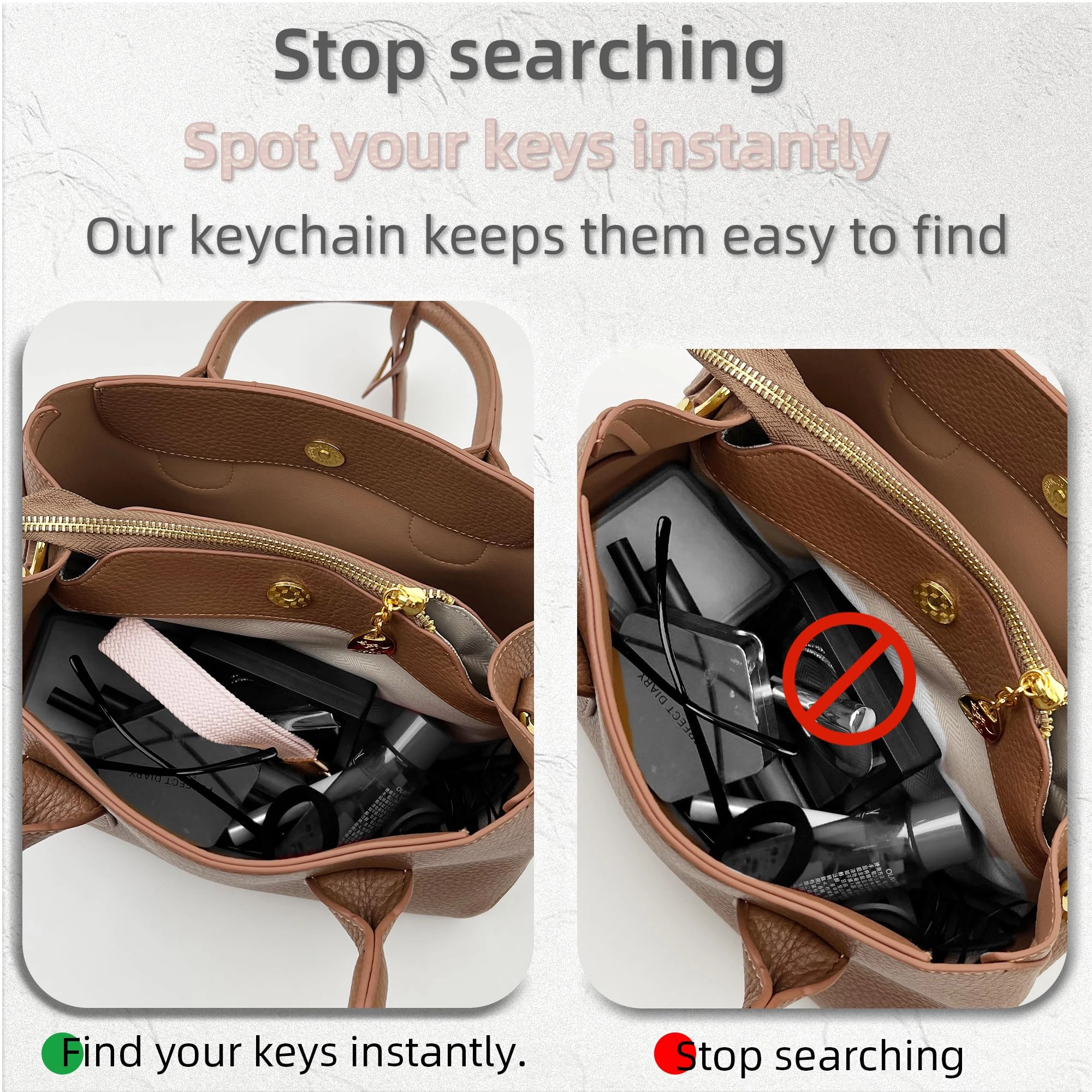 Initial Keychain - Letter