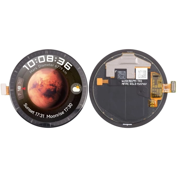 LCD Screen with Digitizer Full Assembly - For Garmin Fenix 6X