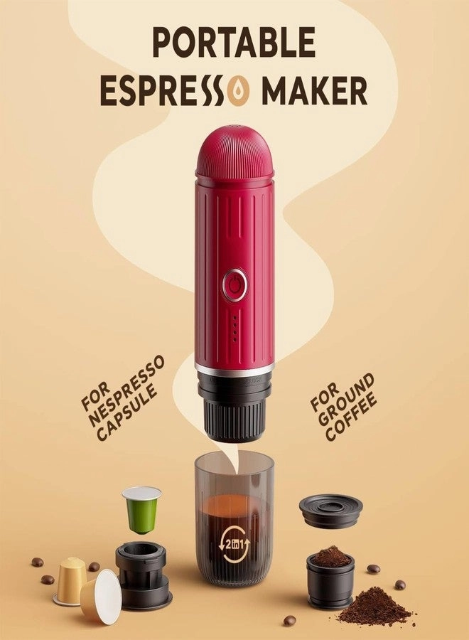 Portable Espresso Machine - 7800mAh 19Bar