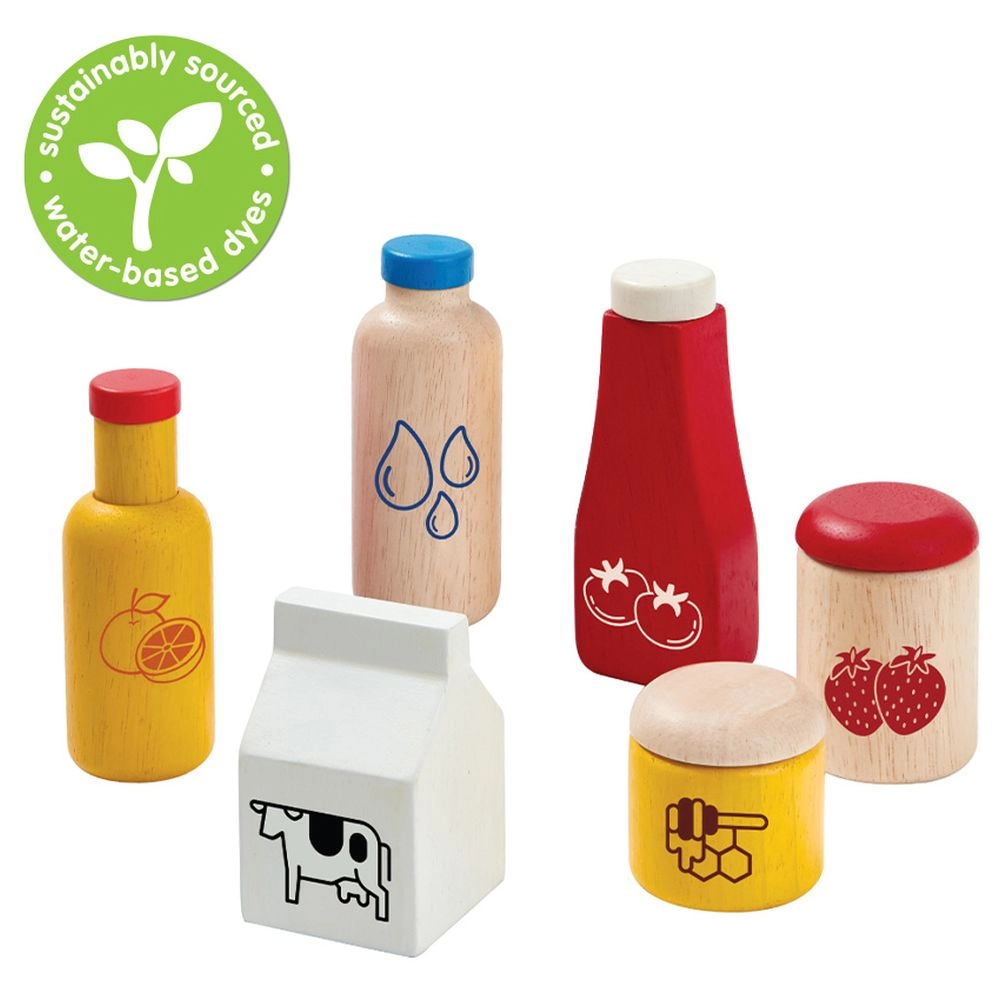 Food & Beverage Set - Wood (Klg-3432)