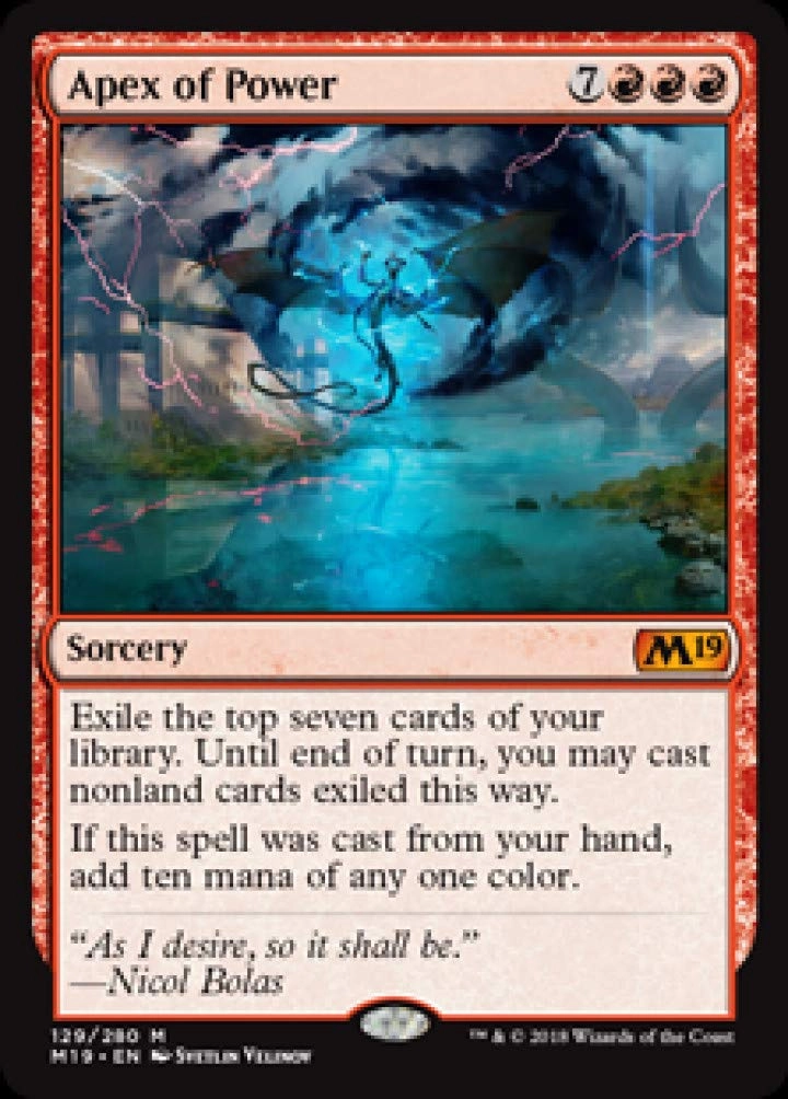 Wizards of the Coast Magic: Gathering Apex of Power - Core Set 2019