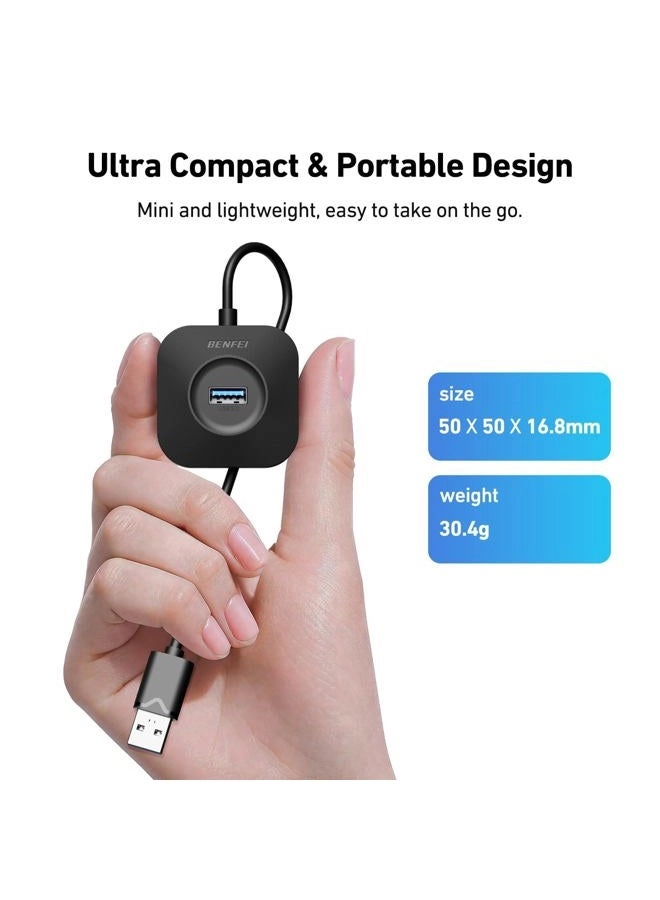 USB 3.0 Hub - 4 Ports USB A Ultra Compact