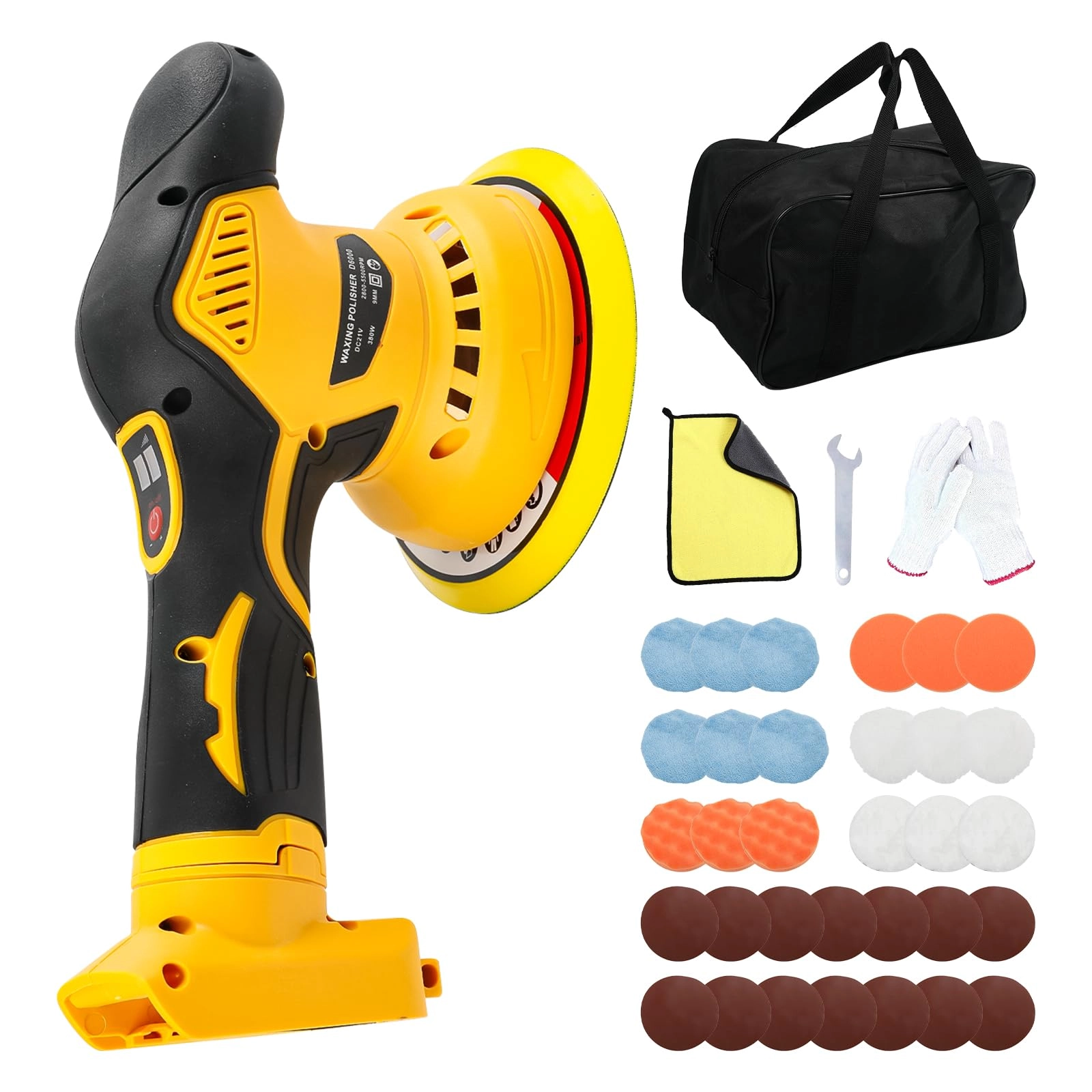 divinge Car Buffer Polisher - 6 Inch