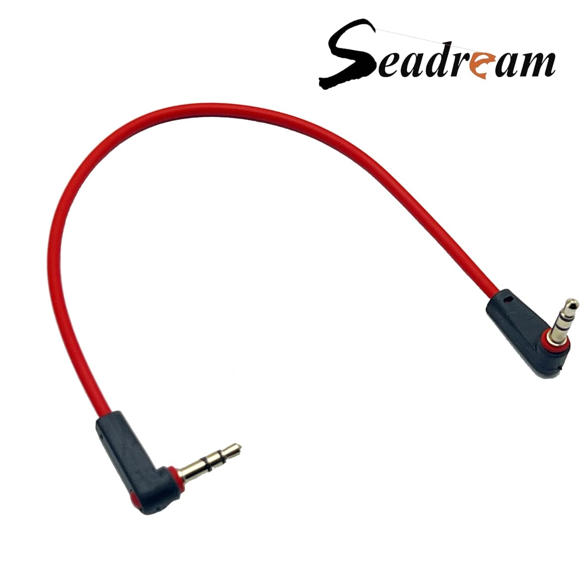 3.5mm TRRS Audio Cable - Right Angle 8 inch 2Pack