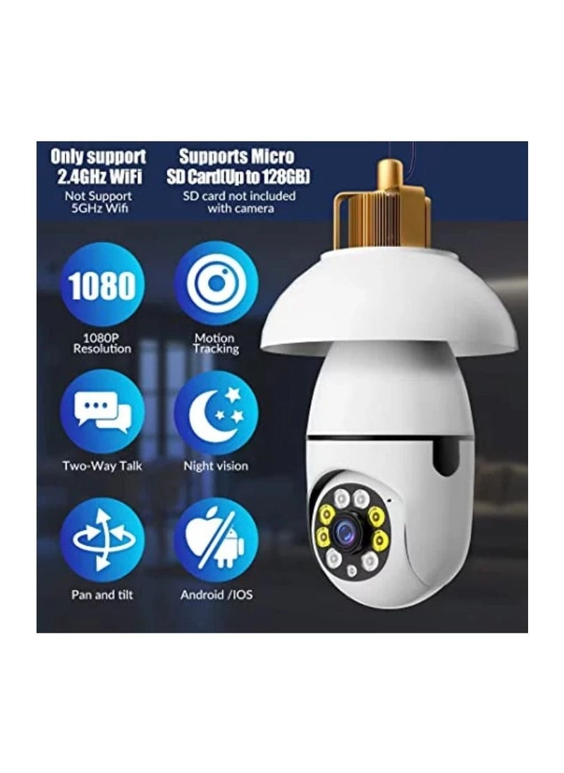 WiFi Bulb Camera 1080p Pack