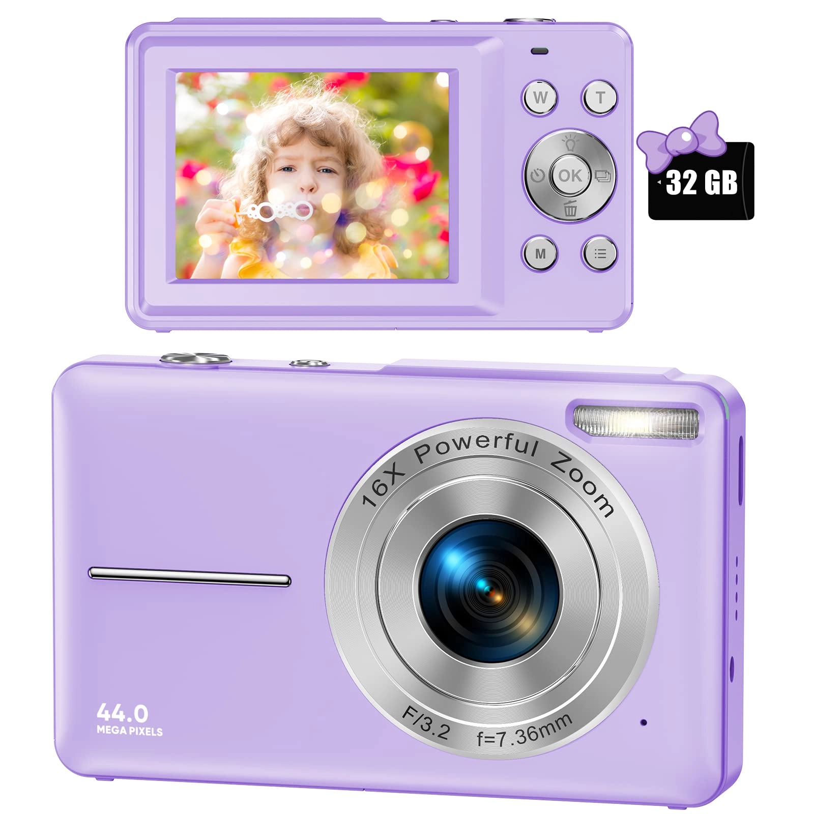 VAHOIALD 1080P 44MP Vlogging Camera