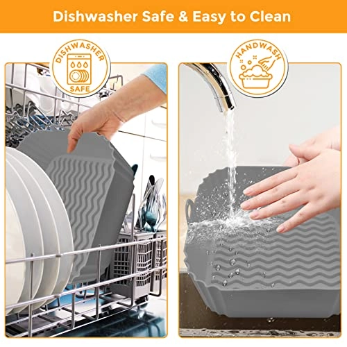 Air Fryer Silicone Liner - Silicone 2 Pack