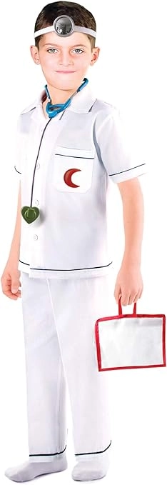 PLAY BOX TOYS TRADING Doctor Costume - Girl kids 8-9
