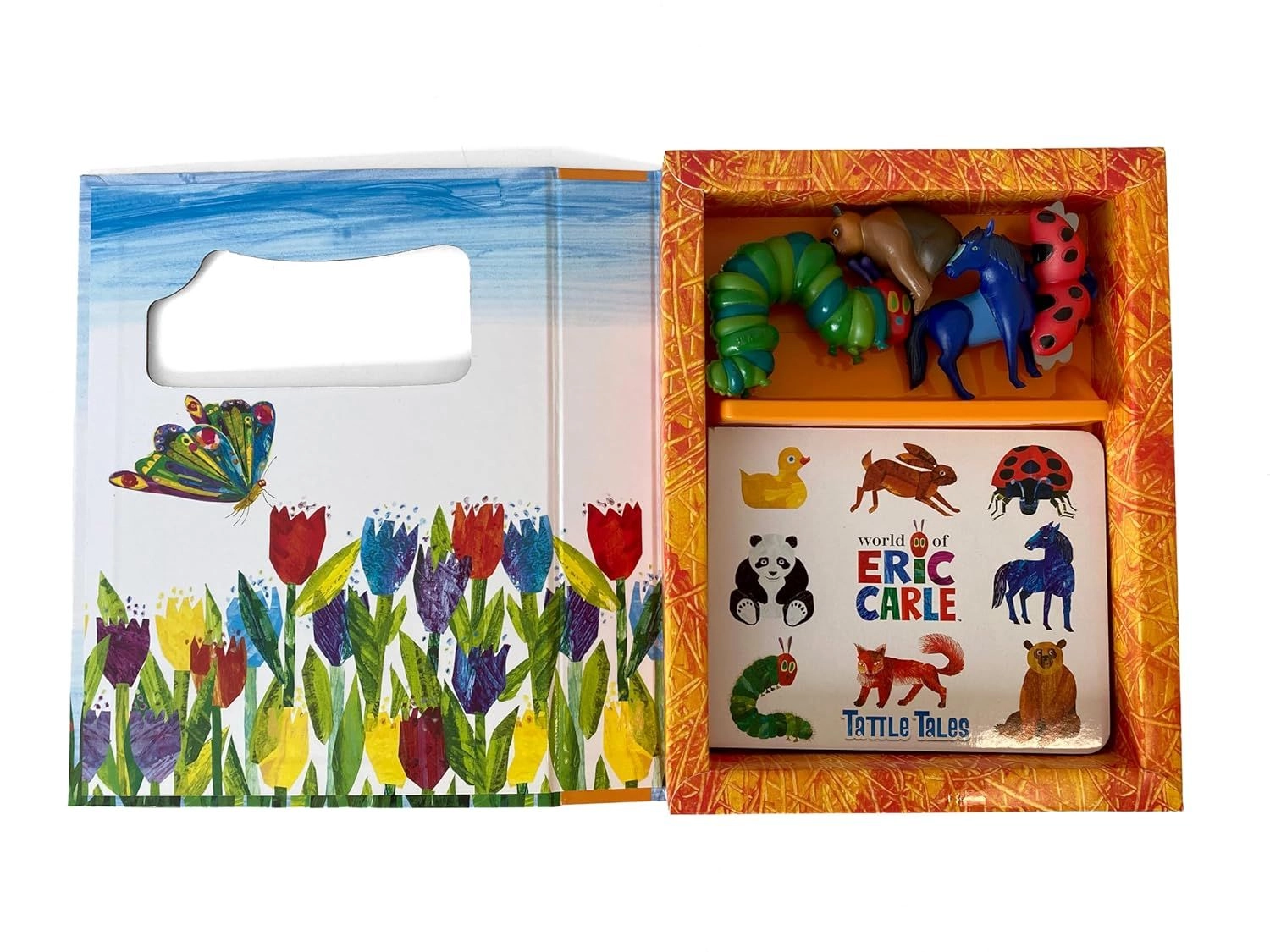 The World of Eric Carle Tattle Tales Board Book - 3 years+