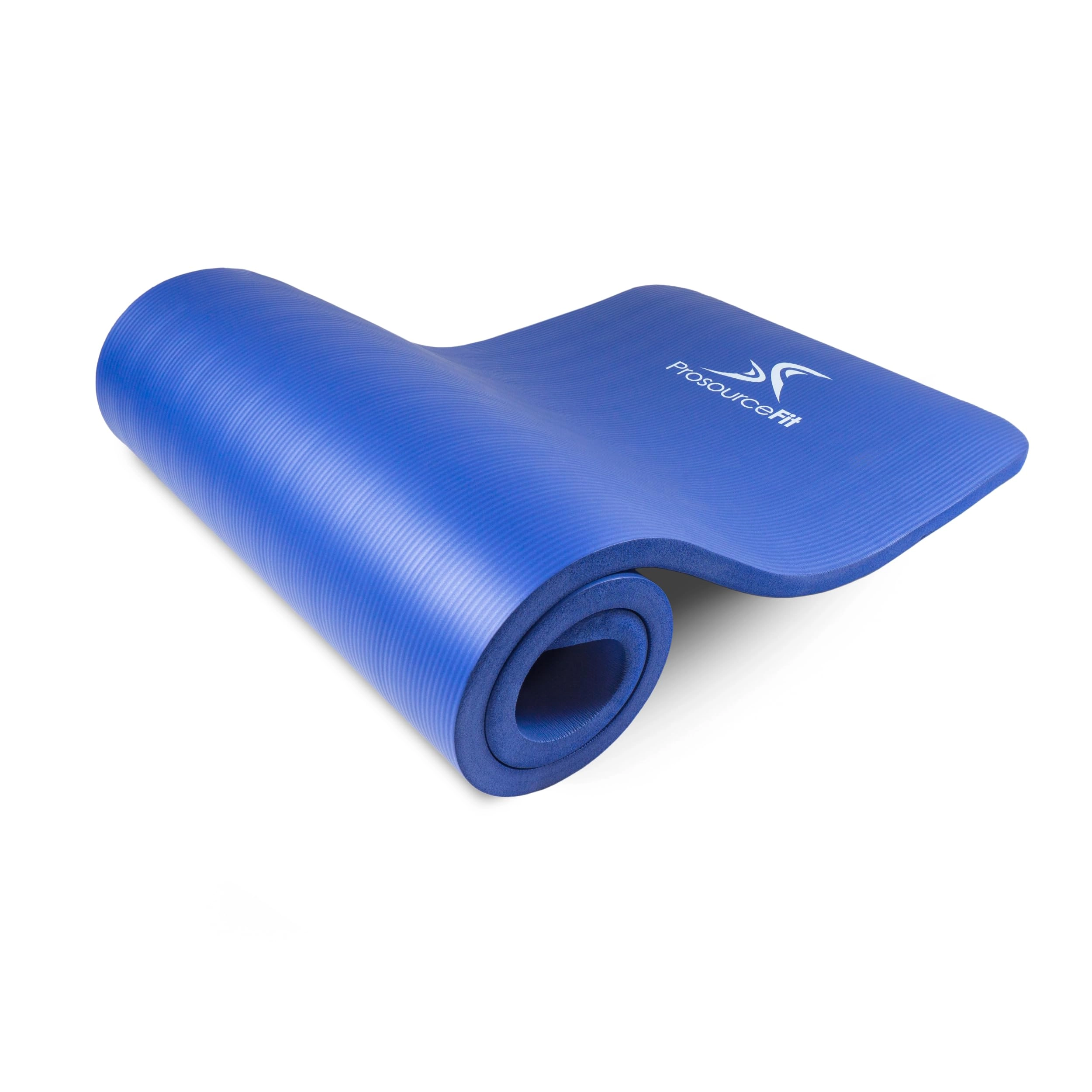 Extra Thick Yoga and Pilates Mat - Nitrile Butadiene Rubber 0.5 & 1-in