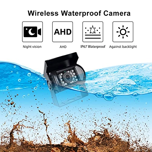 Wireless Reverse Camera Kit - IR Night Vision Wireless 752 X 582 pixels