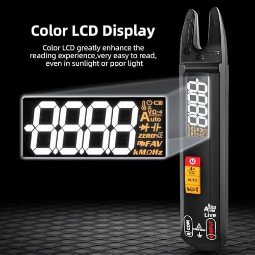 4000 Counts Digital Clamp Meter - 1-100A