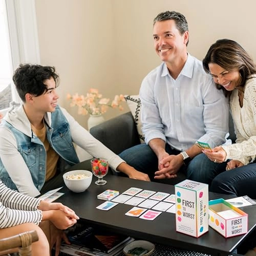 The Card Game About How Your Friends and Family Rank Things - English 8+