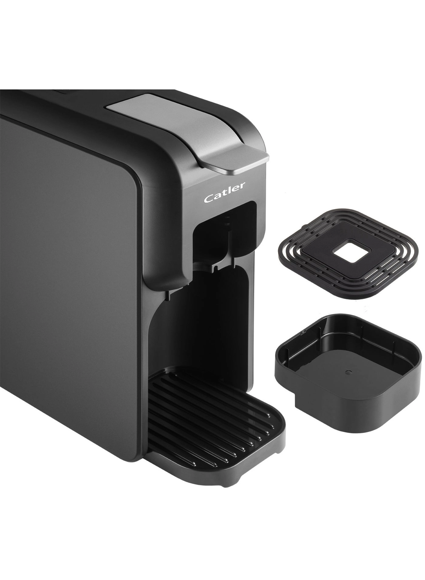 ES 721 - 3 capsule adapters Ground coffee adapter