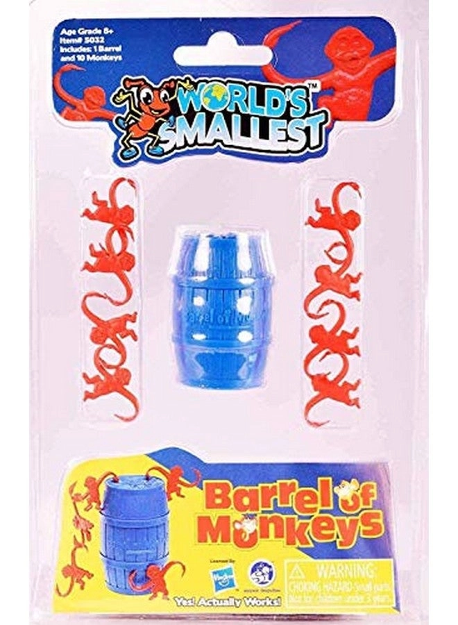 Super Impulse World'S Smallest Barrel Of Monkeys