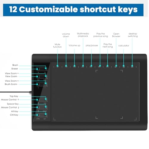 Graphics Drawing Tablet - 8192 Levels