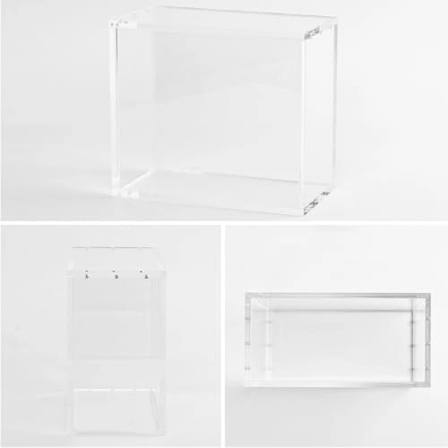 Clear Booster Box Acrylic Magnetic Protector Case - 7mm Six Strong Magnets