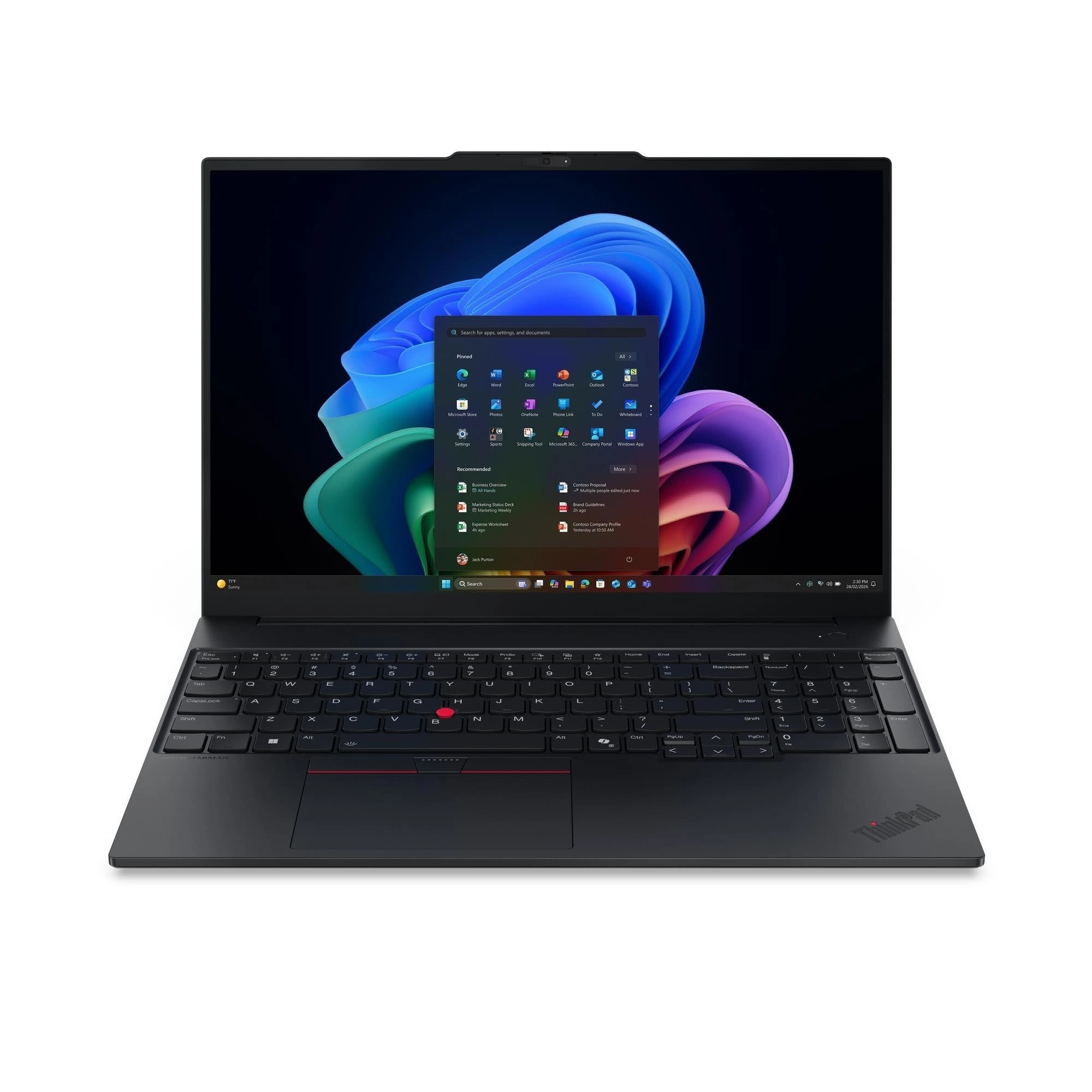 Lenovo ThinkPad E16 Gen 4 - 16'' Core Ultra 7 355 16GB DDR5 512GB SSD