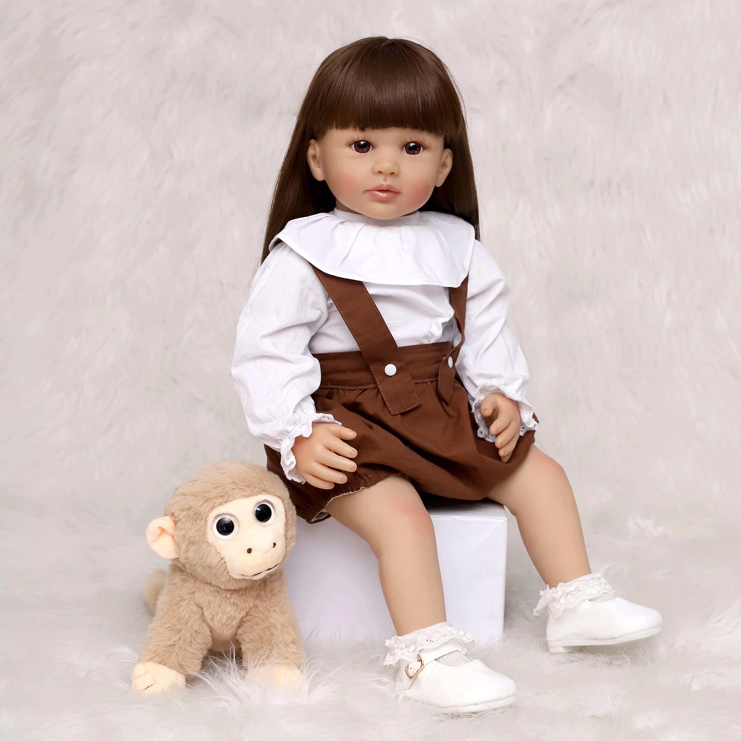 Reborn Baby Doll - 22 Inches / 55 cm Silicone Ages 3+