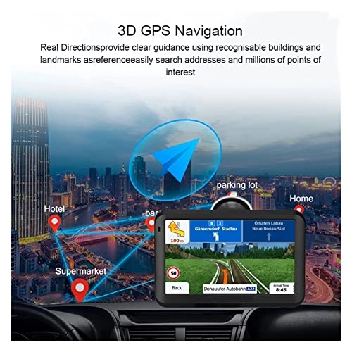 GPS Navigator - 4.3 inch 256MB+8GB South America Map 89465167451