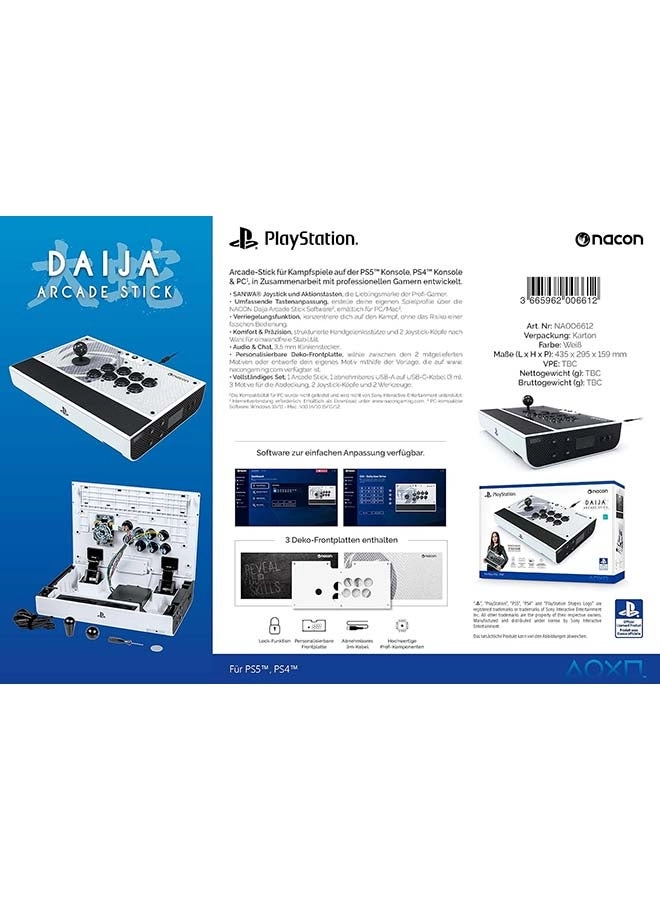 Daija Arcade Stick - Playstation & PC
