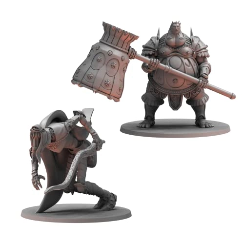 Dark Souls: Dancer of the Boreal Valley & Smough - RPG Minis Stat Cards 5E Compatible