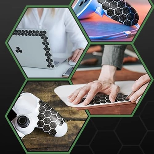 Mouses Grip Tape - 10PCs Black Acrylic