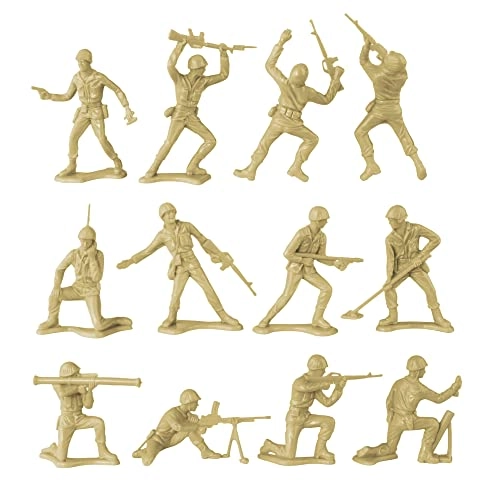 Plastic Army Men - Soldier Figures (TM-67714) 48 pcs