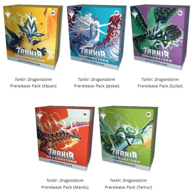 Tarkir Dragonstorm Prerelease Pack - 1 pcs