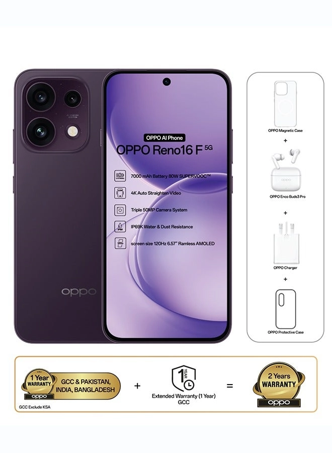 Reno16 f 12GB 256GB + Enco Buds3 Pro + Magnetic Case