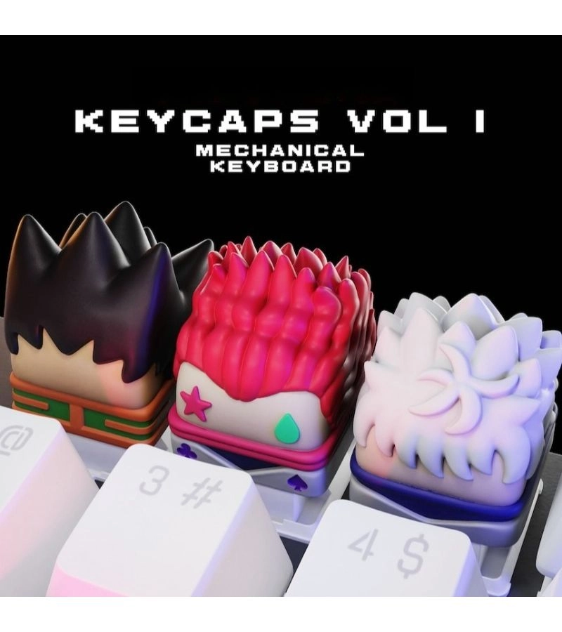 Generic Chibi Anime Keycaps - QWERTY