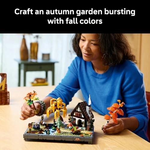 Autumn Cottage Garden (11372) - Miniature Building Set for Adults