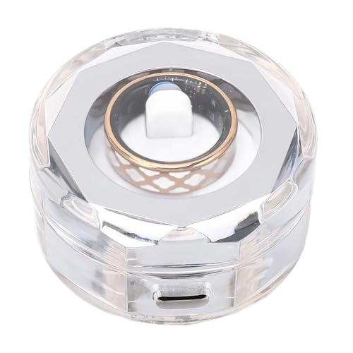 Smart Rings - Stainless Steel 18mAh 300mAh Charging Case