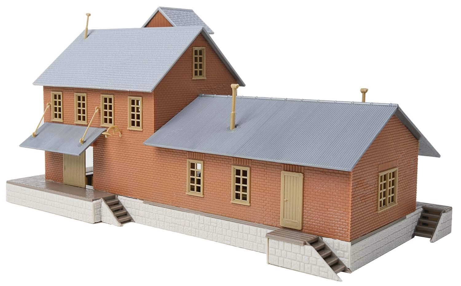 Brick Freight House - HO Kit
