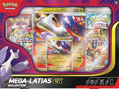Mega-Latias-ex Collection - German 6pcs