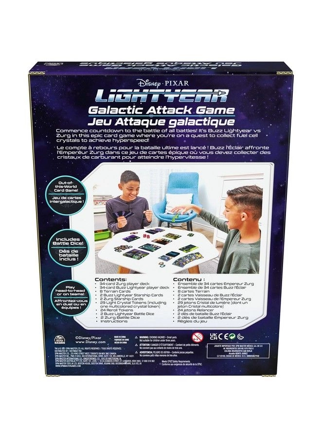 Lightyear Galactic Attack - Card Dice Game