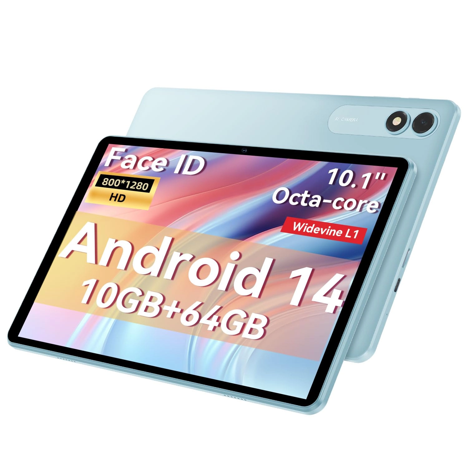 TUOHAITIME Android 14 Tablet - 64GB 10.1"