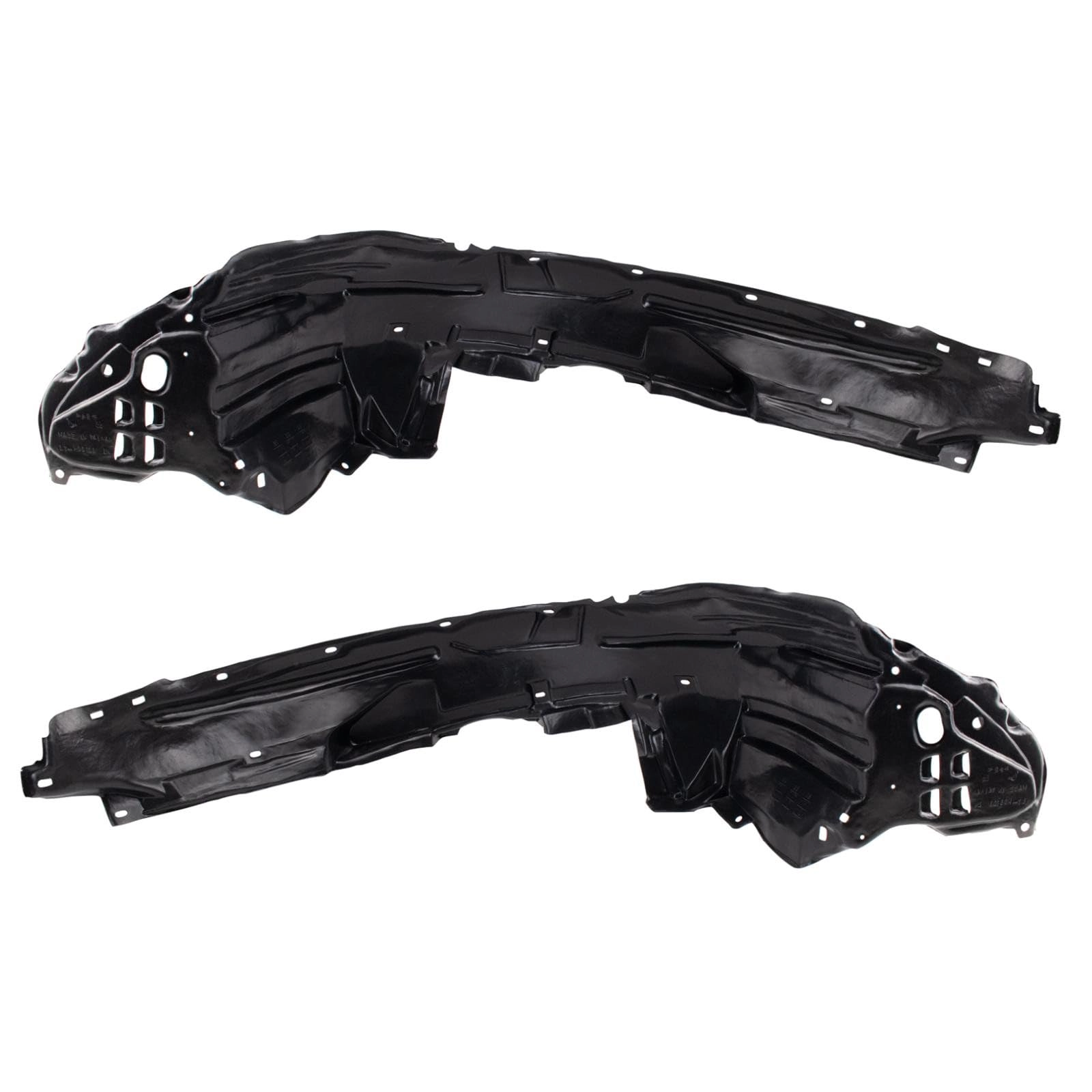 TRQ Inner Fender Liner Set - Honda Civic 2009-2011 2006-2011