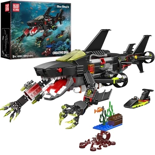 mould king Shark (10183) - 1031 PCS Movable