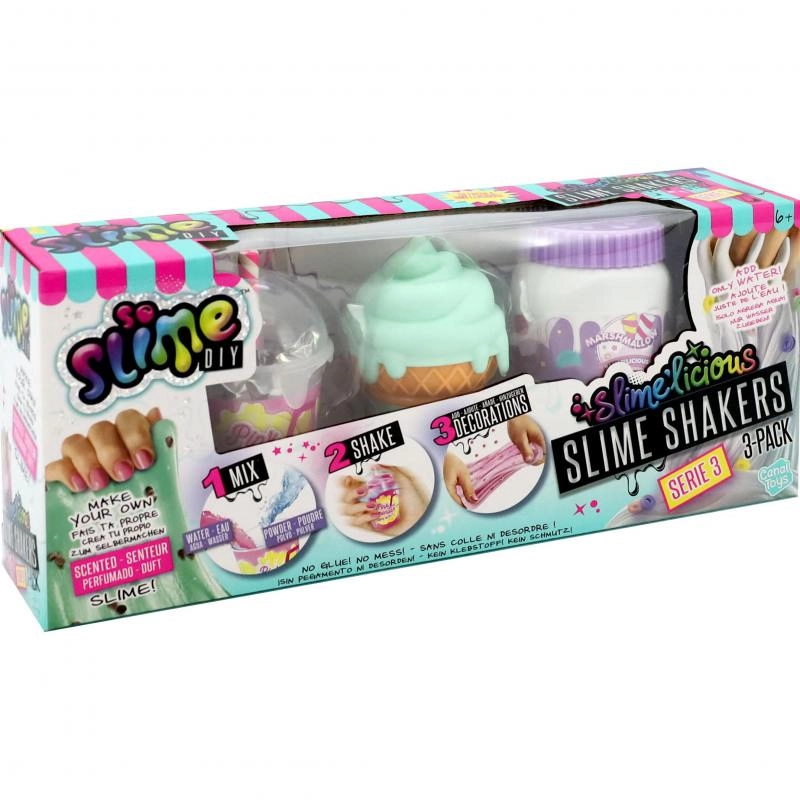 Canal Toys Slimelicious - 3 Pack Assorted Color