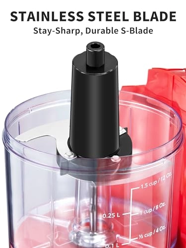 One Touch Electric Food Chopper - 1.5 Cup