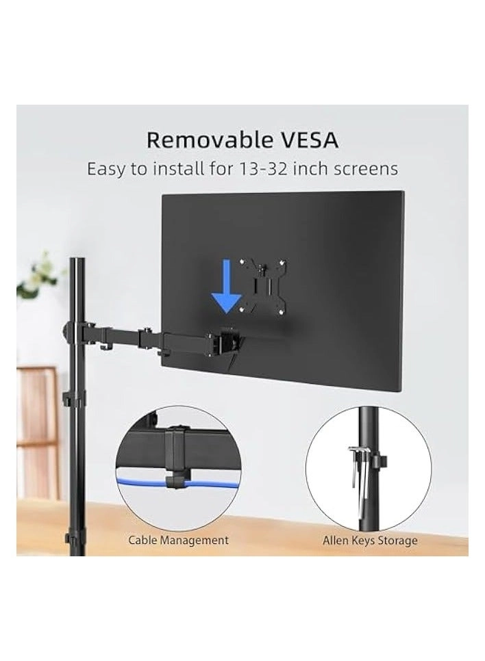 Single Monitor Desk Mount - 1 32 Inch