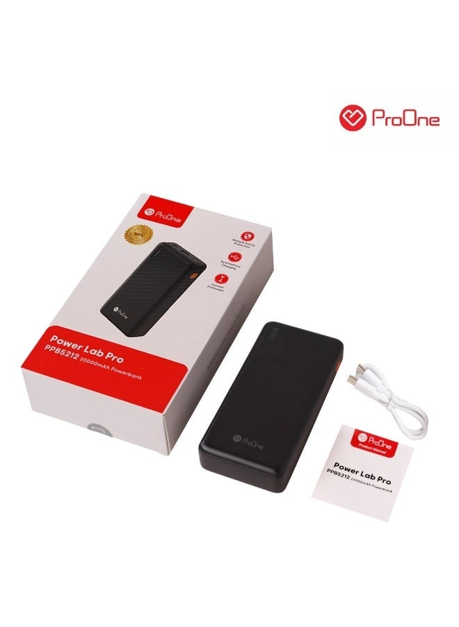 PPB5212 - 20000 mAh 74 W