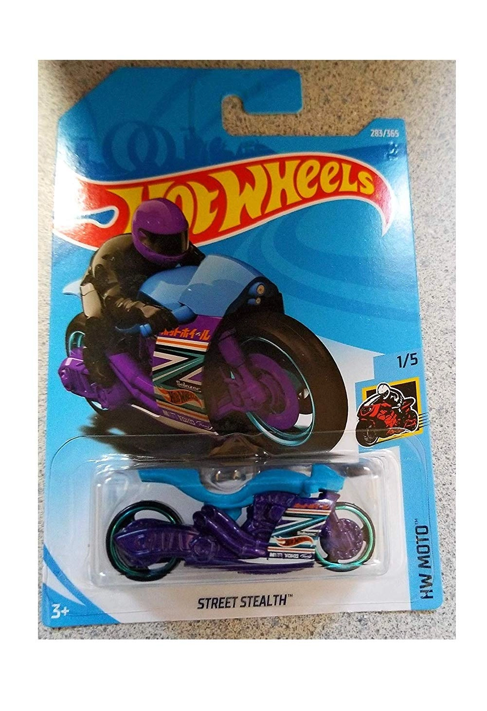 Mattel Street Stealth - 2018 Light Blue/Purple 283/365
