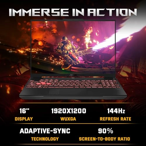 TUF A16 - 16'' Ryzen 7-7445HS 16GB DDR5 512GB SSD