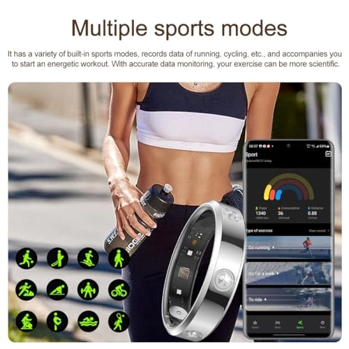 Smart Ring - Heart Rate Monitor Waterproof