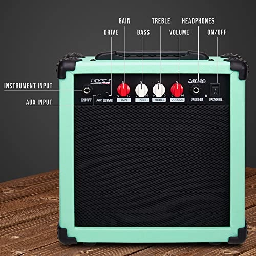Electric Guitar Amp - 20 Watt Green