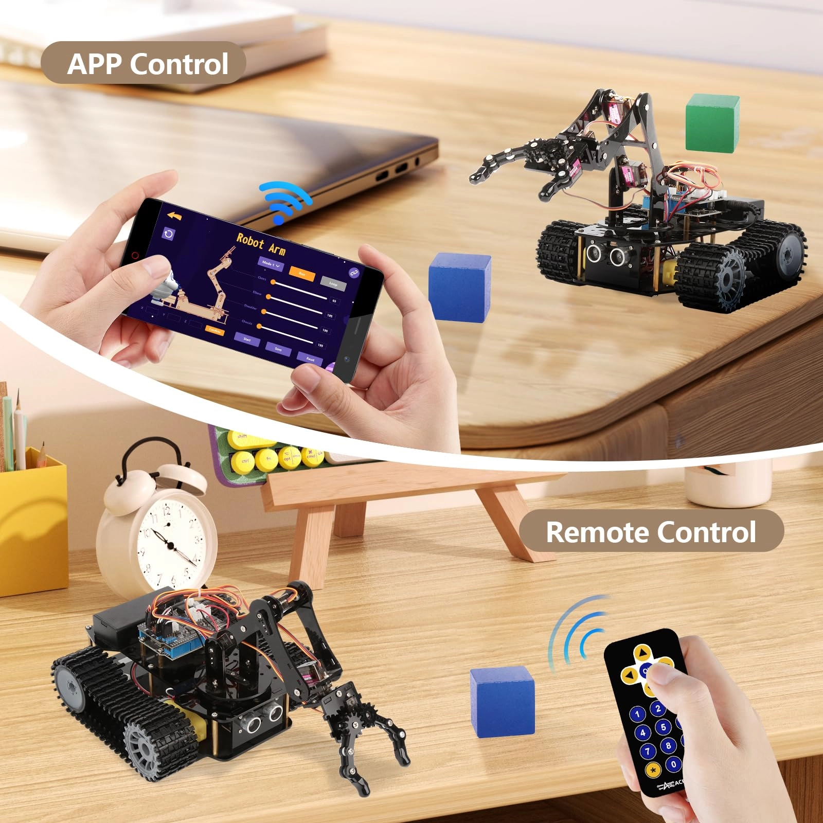 4 in 1 Smart Robot Arm Coding - 12 years+