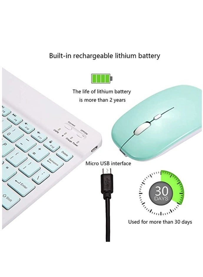Bluetooth Keyboard and Mouse Combo - Arabic and English